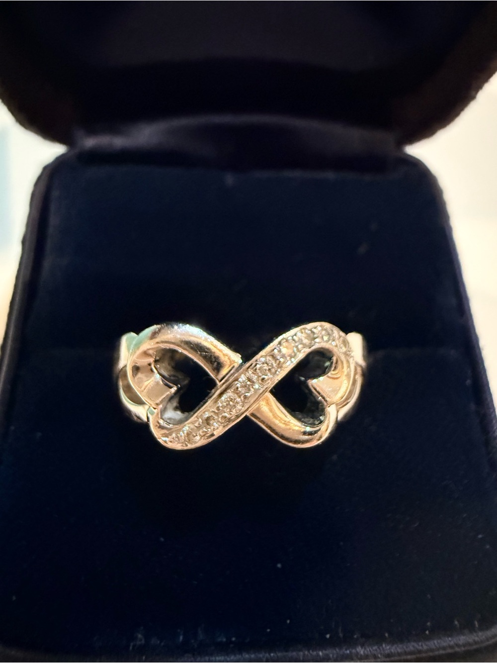Tiffany & Co. Paloma Picasso Double Loving Heart 750 18kt gold size 4.5